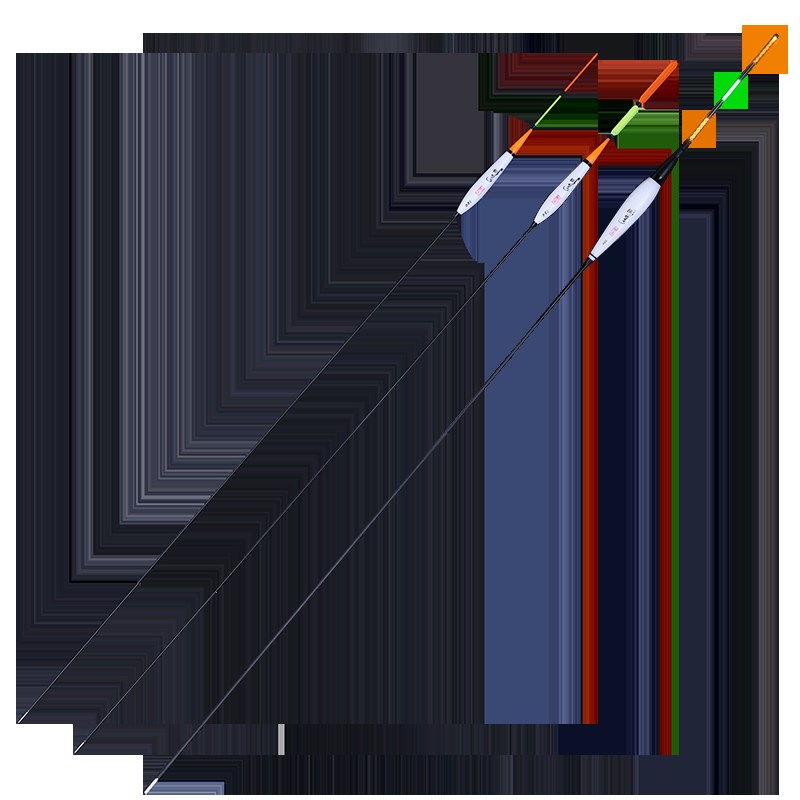 跑铅漂纳米浮漂自立漂流氓浮标飞铅漂大物青草鱼小三目夜光漂