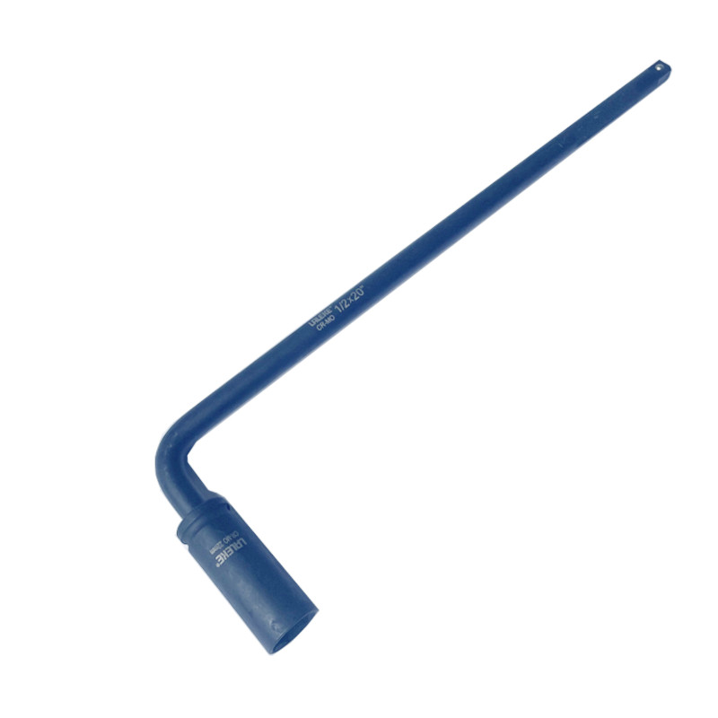 小车轮胎扳手 L型六角筒扳手17 19 21 22MM加长烟斗扳手7字弯杆