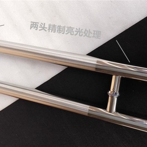 现代简约 玻璃木移推拉大门拉手 不锈钢管五金铝合金防盗把手精品