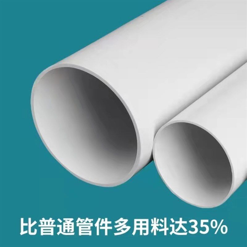80 PVC管 排水管 风管  外径8公分 UPVC排污 8厘米新风管 可发4米
