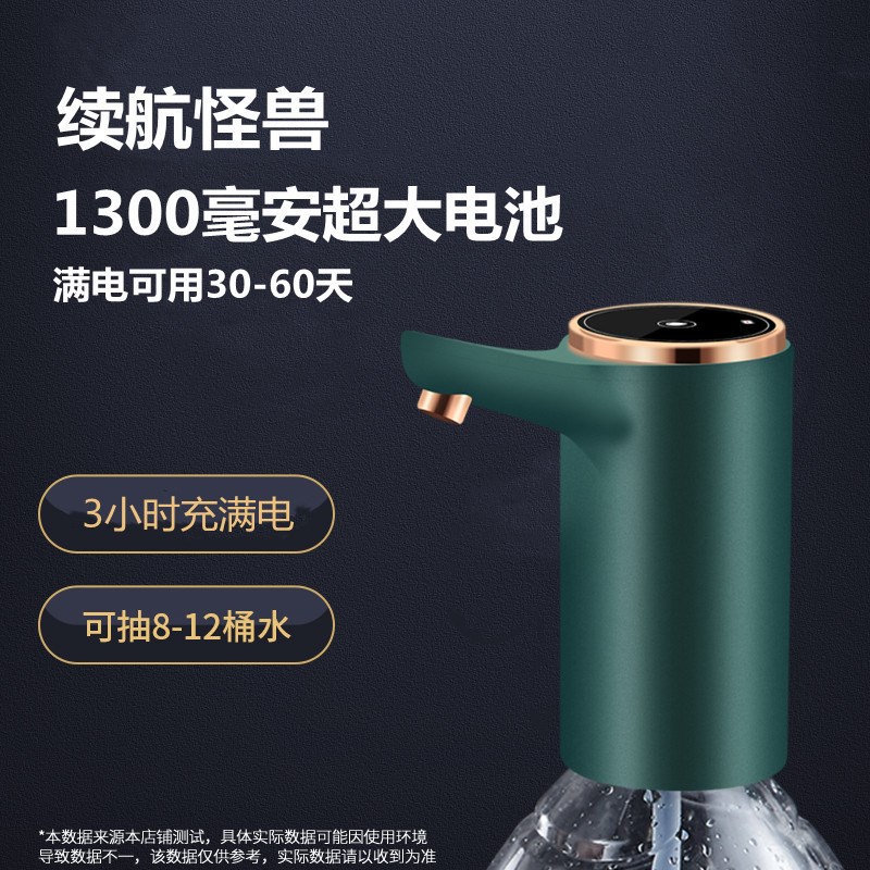 桶装水抽水器电动家用饮水机压水器自动按压上水泵矿泉吸取水
