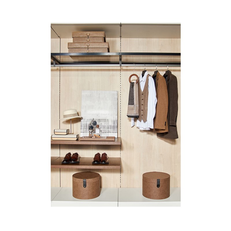 MOON慕空间样板房衣帽间男士西服摆件全屋定制展厅装饰品摆设道具