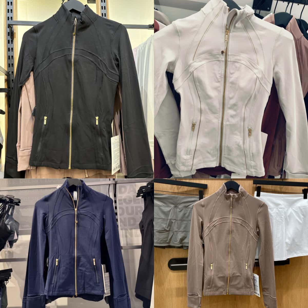 lululemon/露露乐蒙 define修身立领长款运动瑜伽外套夹克女