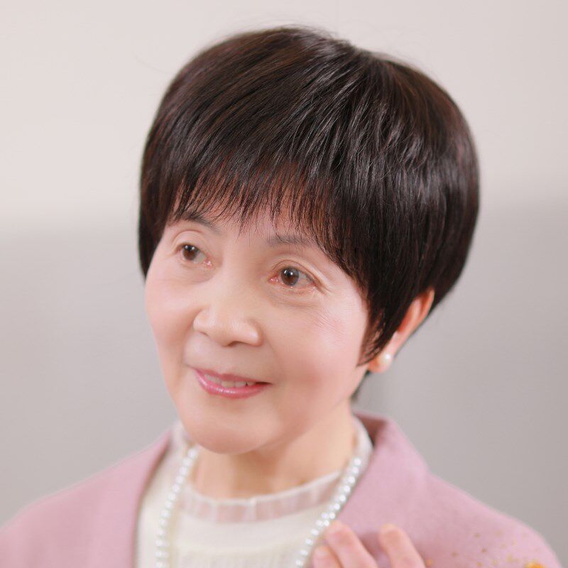 中老年假发女短发自然真发全头套自然透气50岁妈妈光头夏季假发套