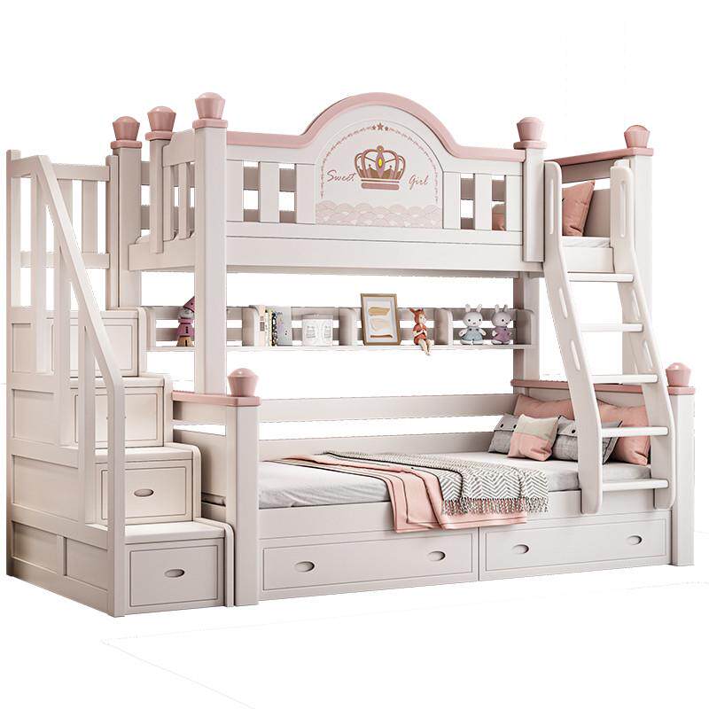 全实木上下铺双层床多功能双人床床两层床儿童子上下床高低母女孩