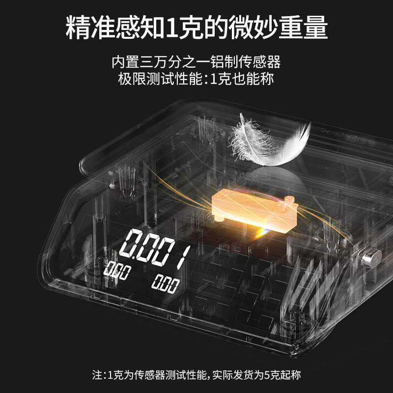 蓉城小电子秤高精家度商用B01型精准克数称卖菜重用厨房食物台秤