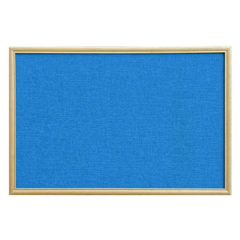 定制双色贴布软木板照片墙布蒙背景水松板彩色拼色留言板墙板木框