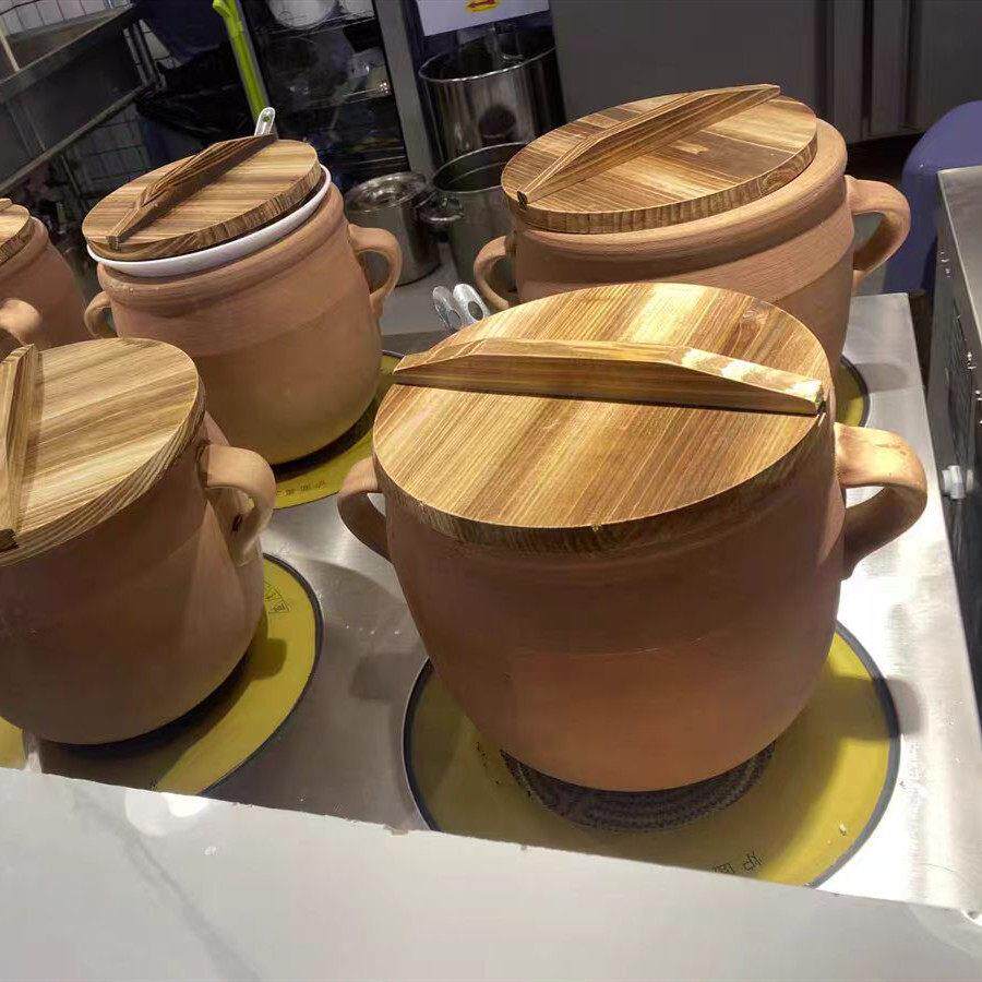 商酱用耐高温熬秋梨膏熬用土砂熬锅家煲汤煮粥卤肉药土JES沙铫子
