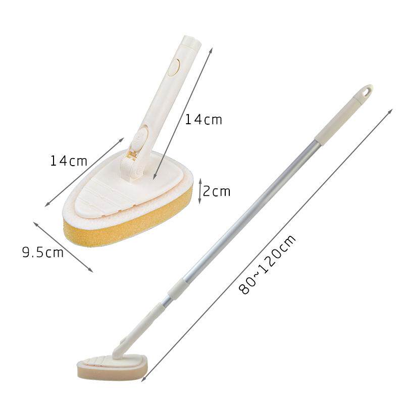 长柄浴室瓷砖海绵地板刷卫生间厨房地浴缸家用墙面刷子去污清洁刷