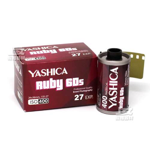 YASHICA RUBY 60S 135彩色胶卷ISO400负片27张C41冲洗2028年2月