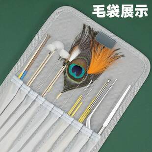 高级专业采工具套装掏耳发耳光神器挖耳勺清洁耳棒朵毛鹅可CWB视