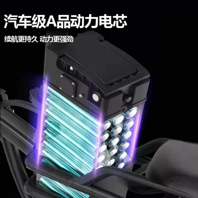 折叠电动锂车电池84V20A30代自行车专驾用海霸款可锐奇特拆卸大容