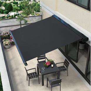 跨境加阳粗加厚户外电动JLC-2401缩全盒灯遮阳篷雨带棚伸式雨蓬防