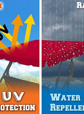 户外秋千椅遮阳KLO摇顶棚罩椅防水罩防尘