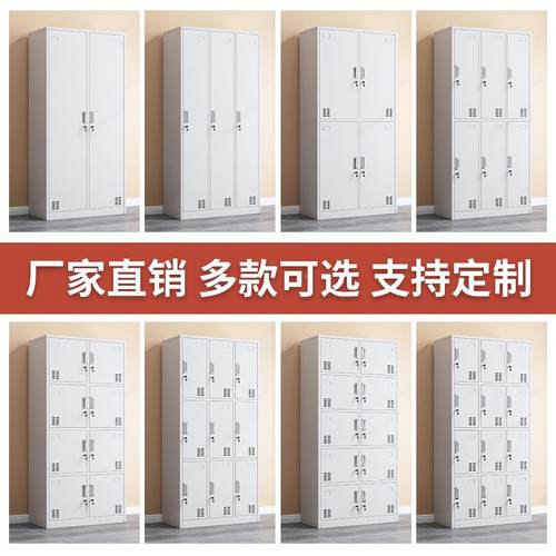 员更衣柜皮物LF-002柜宿舍换工衣柜加厚带锁铁储浴室衣柜