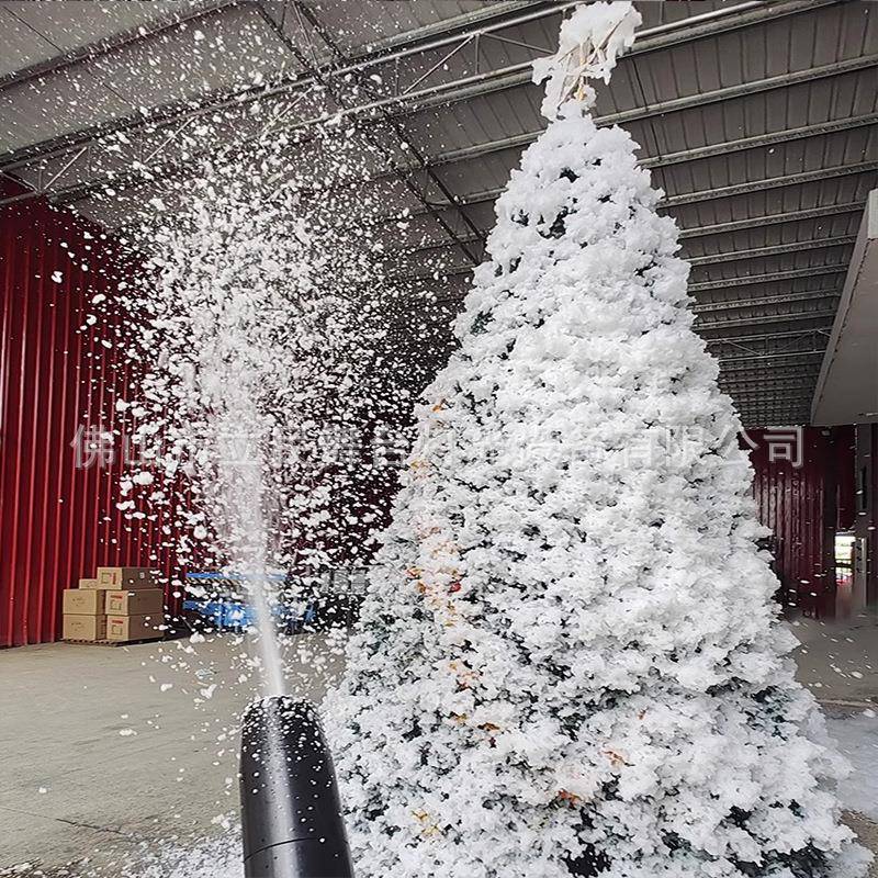 立民新款台雪花境机舞台雪花婚户外商场人工圣诞舞节造雪机庆跨热