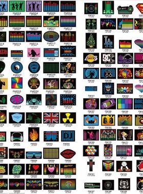 咕噜头花咕噜头发发衣光LED发光服T恤柔性EL冷片光光源印发光片男