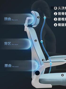 电椅工YNN办公椅椅子脑家用舒适久坐电竞人体学男宿舍会议学习靠