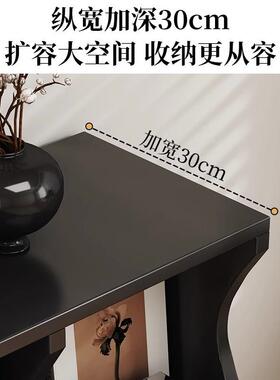 中古收风书架一体用靠落墙纳柜客厅地多层置物架美式GVU八格柜家