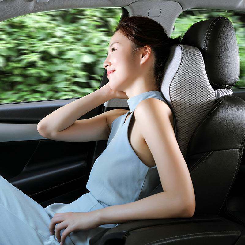 8H 记忆棉人体工学护颈枕汽车头枕座椅靠枕车用腰靠套装K5套装