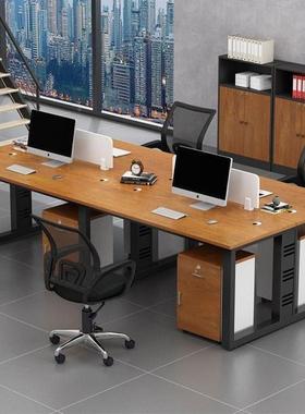 简约现代办公桌职员电脑员桌MMR椅桌组合工位多人办工公新品