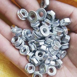 镀锌镀彩M6M8M1家0M&12M14M16六角防滑齿带垫237螺花帽厂跨境