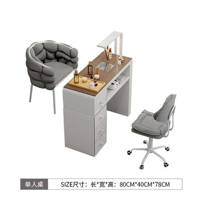 多功美甲桌套装济型单双AUP人带吸尘器新能中式美椅甲台奶新经品