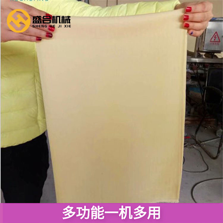 全自动不锈钢豆腐皮机商用千张干豆腐设备盛合豆制品成套设备
