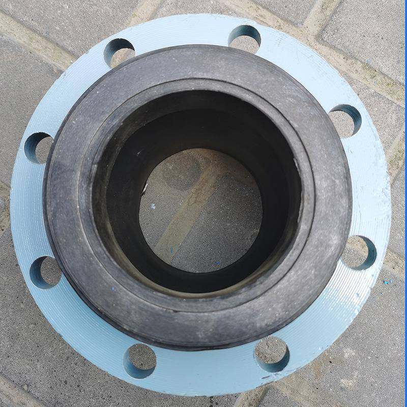 房管件流体设备无品牌/橡胶管软接头泵法兰软式软连接dn100工业级