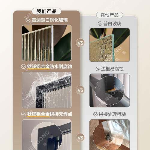 白灰色磨砂油砂钢化玻璃隔断风房985间厅墙卫生间茶半墙屏客入户
