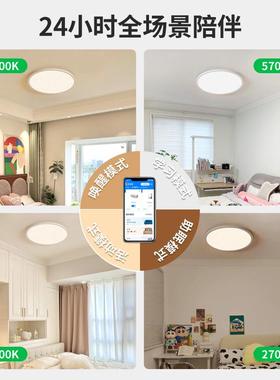 客灯吸顶灯现代厅室约高端家44160用超薄护眼卧大厅主灯中山灯具
