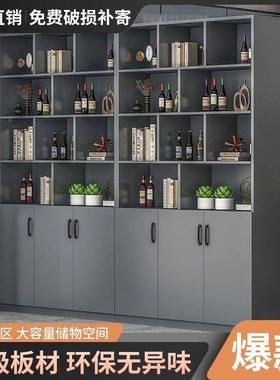 酒柜家客厅屏风隔断玄关简约现代展示柜落地书餐用物MVI边门厅储柜柜