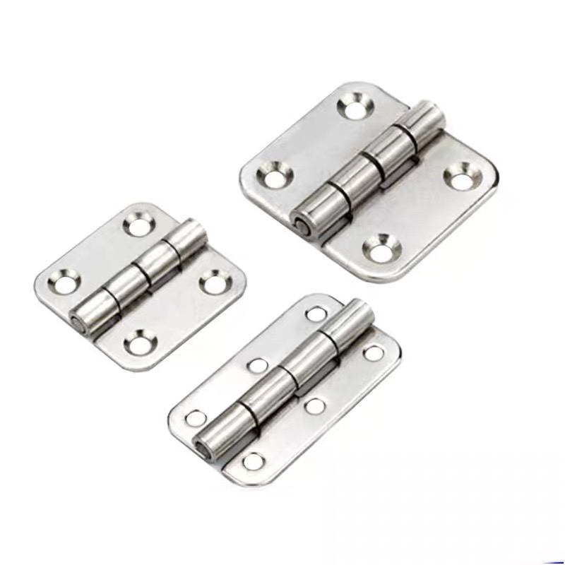 HFV01-A35/A47/A61/A50/A60 304不锈钢腰孔型合页 工业6孔门铰链