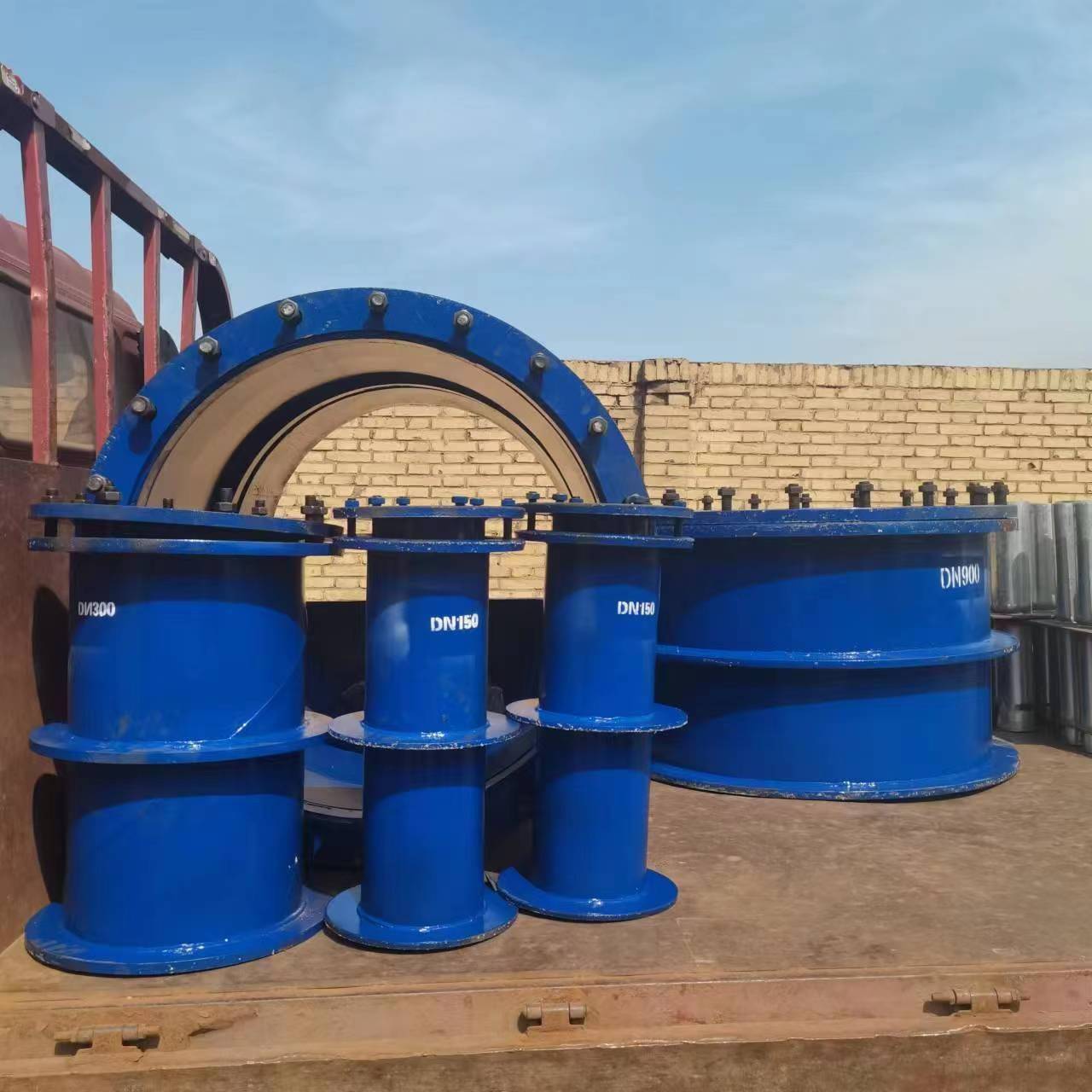 柔性防水套管 a型b型 埋预留件刚性止水穿墙套管人防密闭穿墙套管