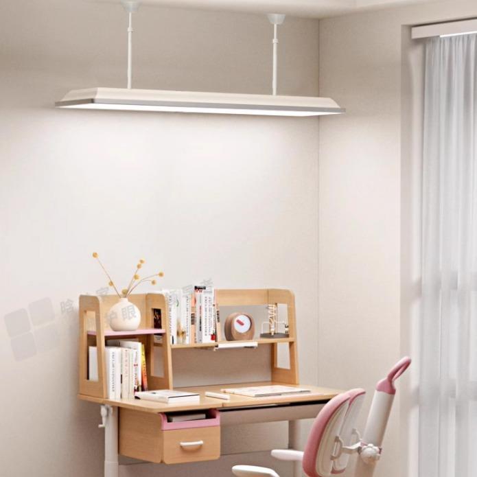 国标教室灯4000K全光谱led办公室防眩护眼灯学校教室专用照明吊灯