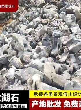 2023THS-原太湖石假山石头天然岸造石庭院鱼池假山流水景驳石景观