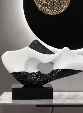 象树脂雕塑艺术假山装酒店样抽板间会所办公玄室DS8638X前台关摆