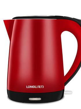 LL-8816电热水壶304不锈钢家自用烧水壶层双85195防烫动电电断热