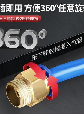 整包气动接747头PC-0螺纹直通8-快速接头PC6-012PC1003PC12-04快