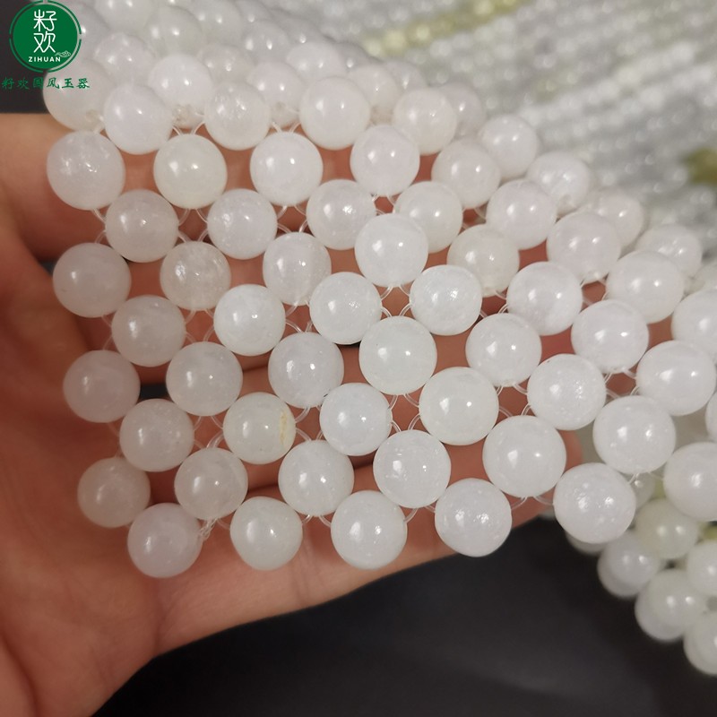 天然玉石圆珠高档沙发汽车椅子坐垫夏季凉折叠P保健床垫珠子凉席