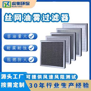 不锈油OGK雾过滤厨房油烟过滤器不油锈钢机加钢工车间雾分离过滤