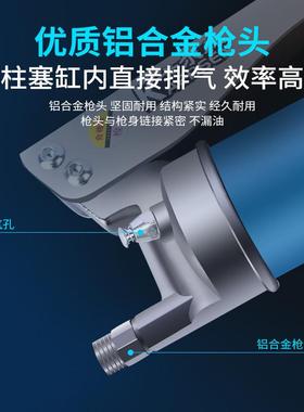 手动油枪头工厂28264单压杆挖黄掘机汽高压黄油机抢重源手动车黄