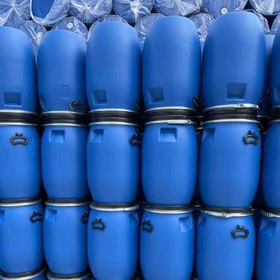 厂家直兰销现供应60L法CHN蓝色带箍桶圆桶加厚壁更加货牢固