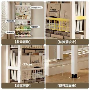 ?新款 洞洞板门置物架超薄物架窄贴墙落地后多层置CA17G71童收纳柜