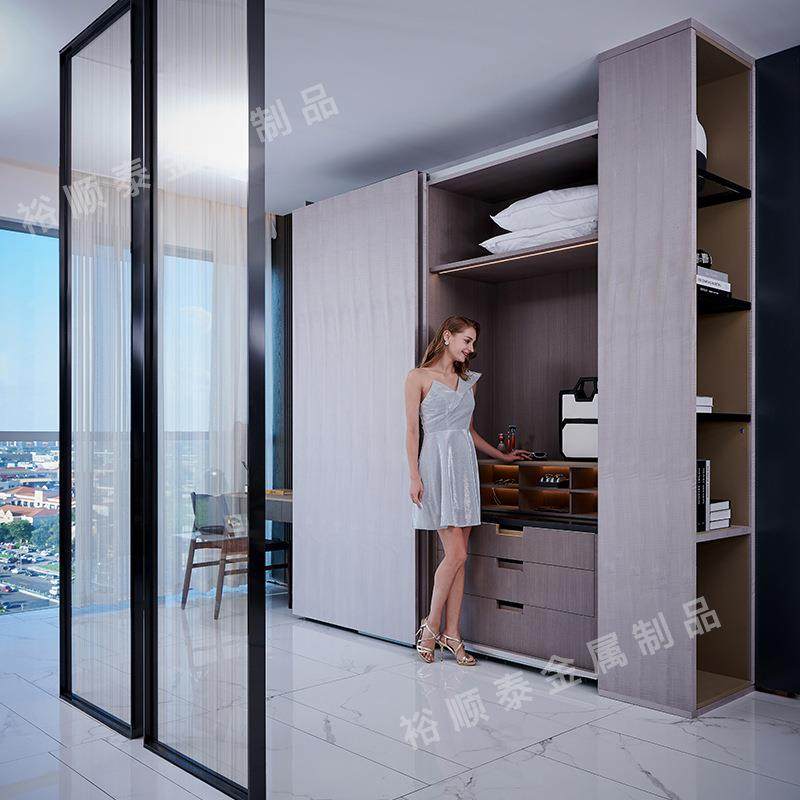 售现简代轻处奢装饰304隔断网红不锈钢边框极艺术夹丝玻璃楼屏风,基础建材,屏风,淘宝优惠券,粉丝福利购,淘宝优惠卷