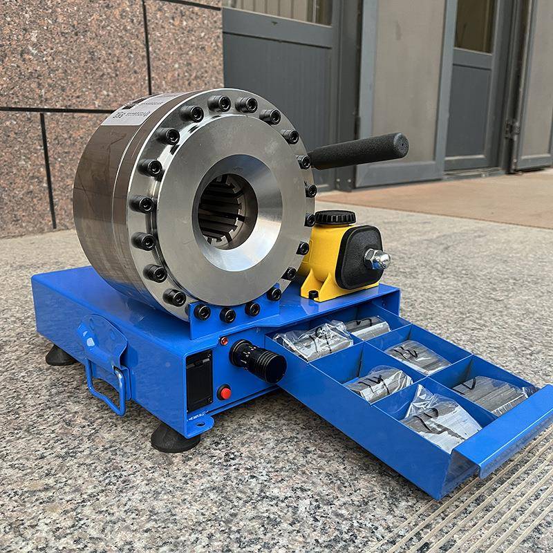 手动压接YT-18机携液压软管高油管锁机缩口管接头压1英寸手便动压