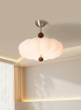 中古温12188馨卧室现灯代约南瓜云朵灯奶山油风儿童房简书房中灯