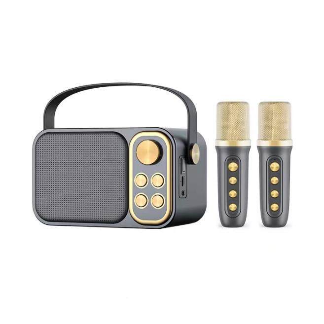 家庭kt音响套装歌家用点&&卡拉oYS-105k一v体机麦风全套话筒唱克