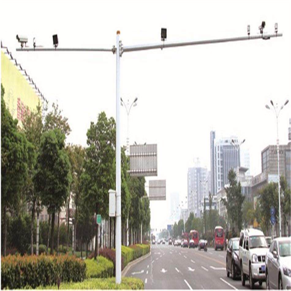 室道路监控杆米6外监控243杆热镀锌高速监立控立杆