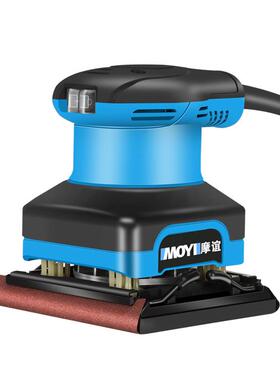 型砂砂纸机打磨机油漆墙面子小抛光PPN机木腻工电动木材家具平板